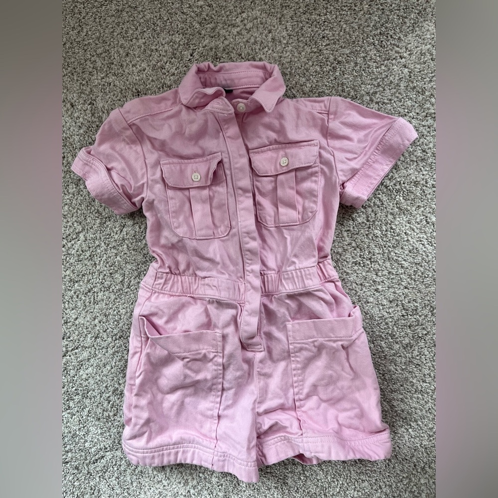 Crewcuts Light Pink Kids One Piece Jumpsuit JCrew